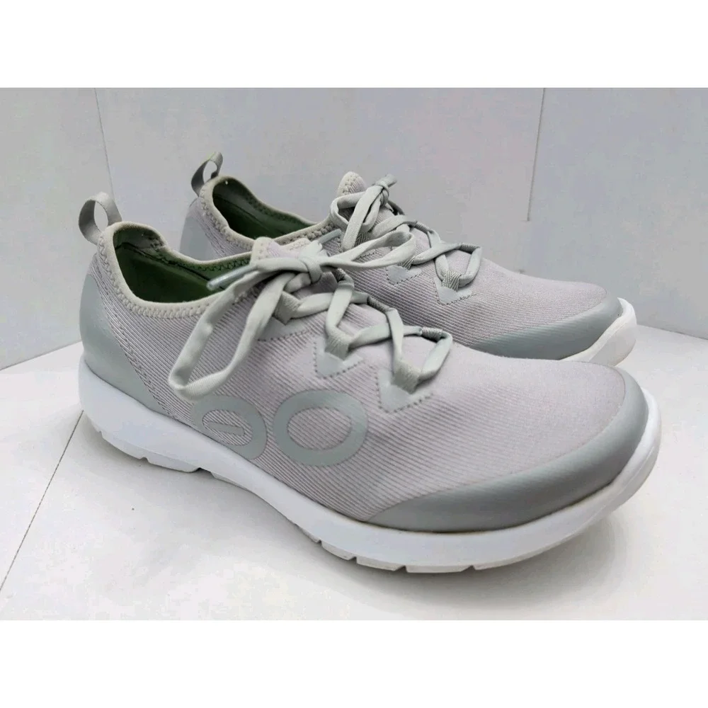 OOFOS OOmg Sport LS Gray Slate Recovery Shoes Women's 8.5 Comfort Sneakers